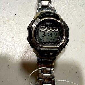 Casio G-SHOCK  (3050) Men's Watch Tough Solar Stainless Steel Watchband